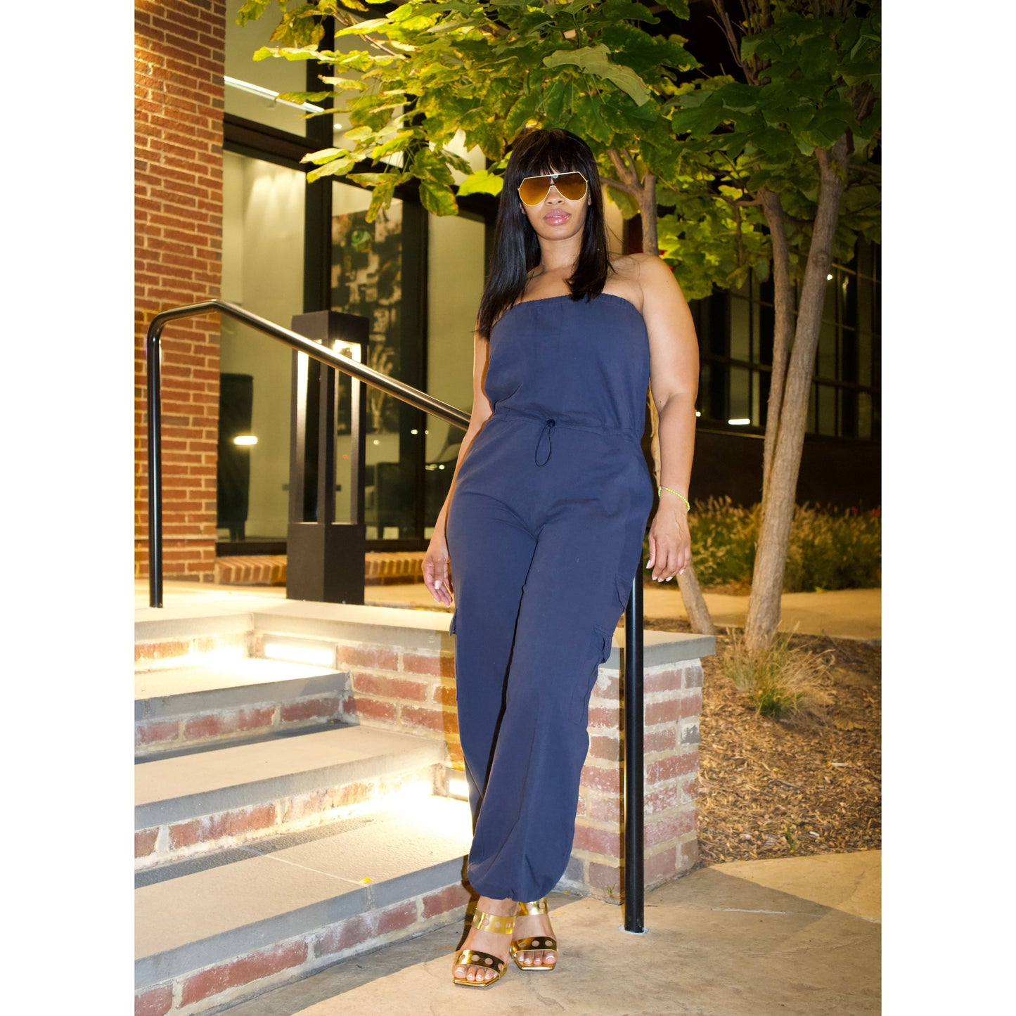 Jemma strapless jumpsuit