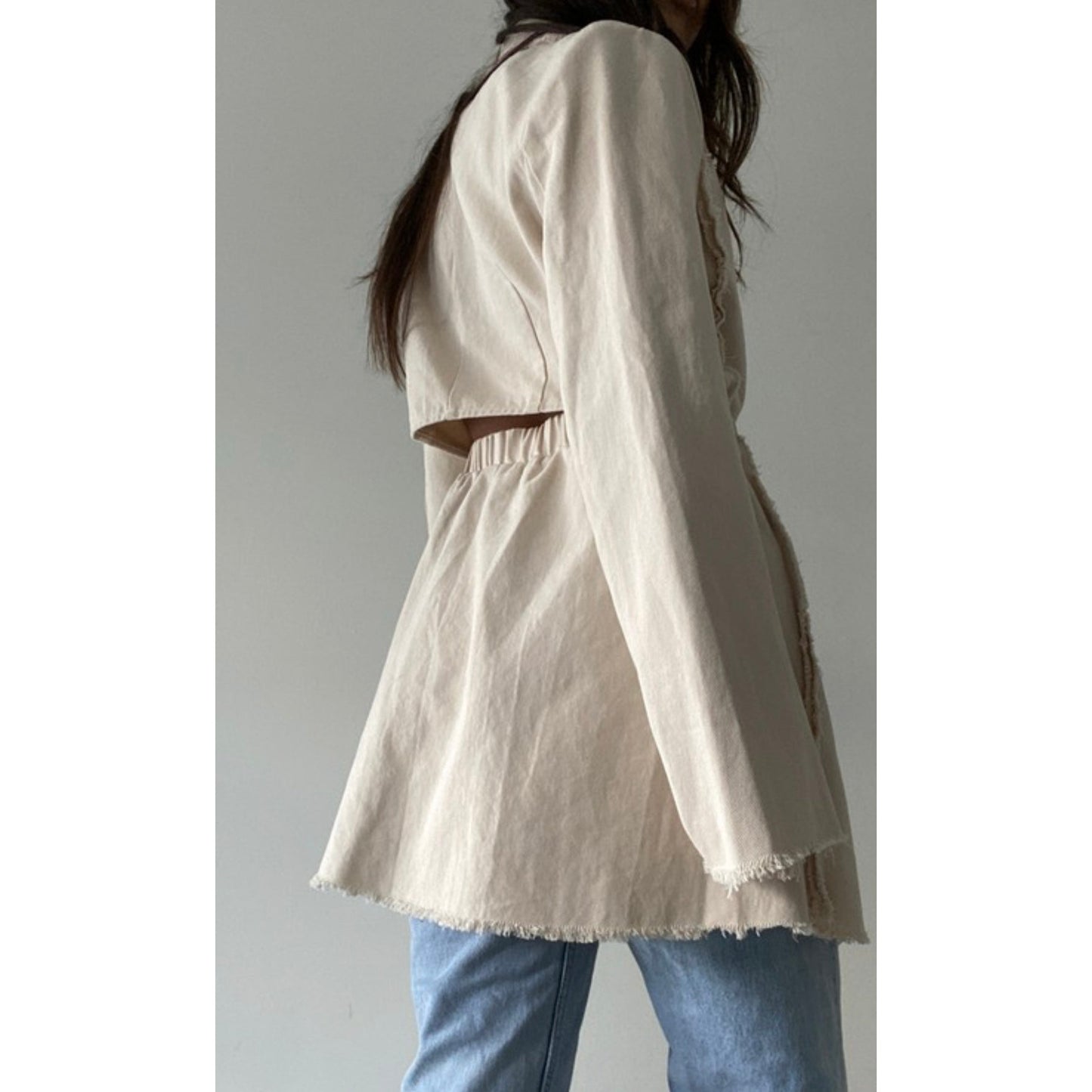 Open Back Blazer