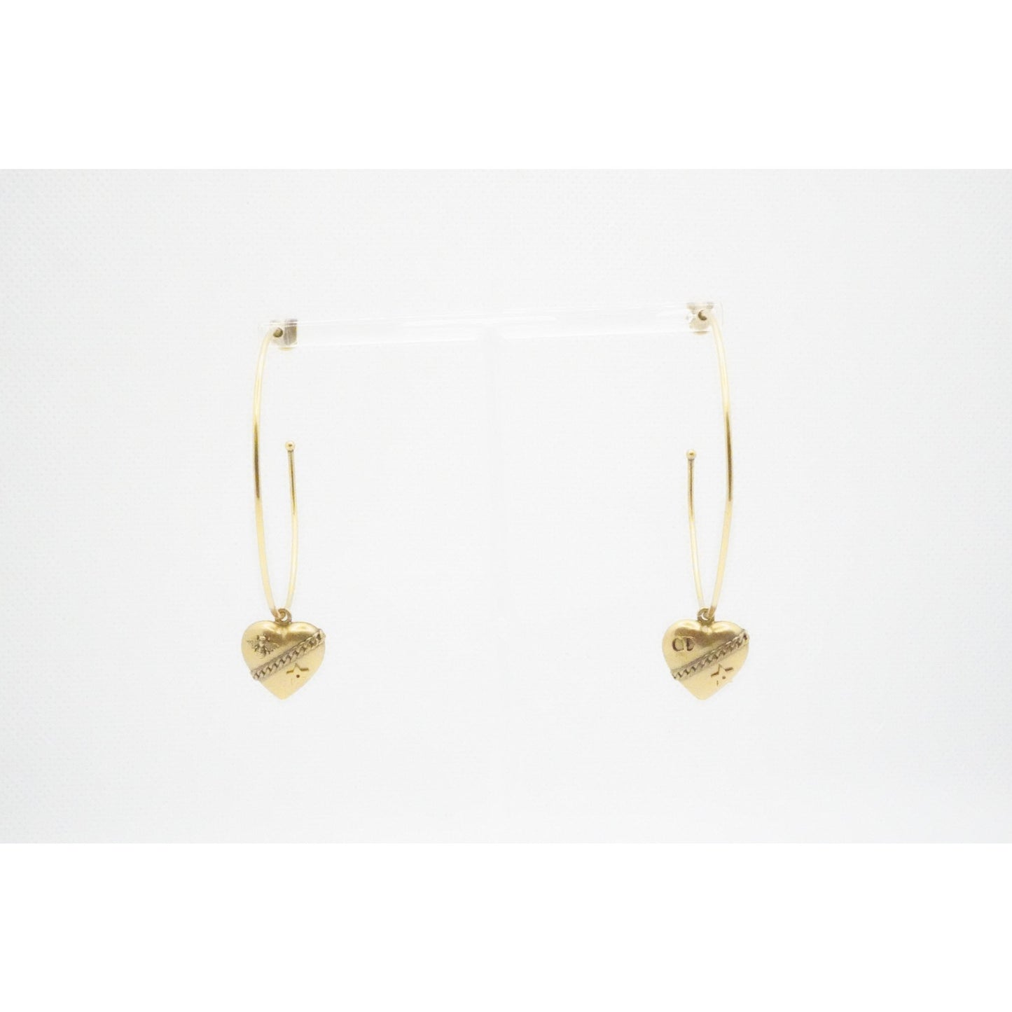 Christian Dior hoop earrings