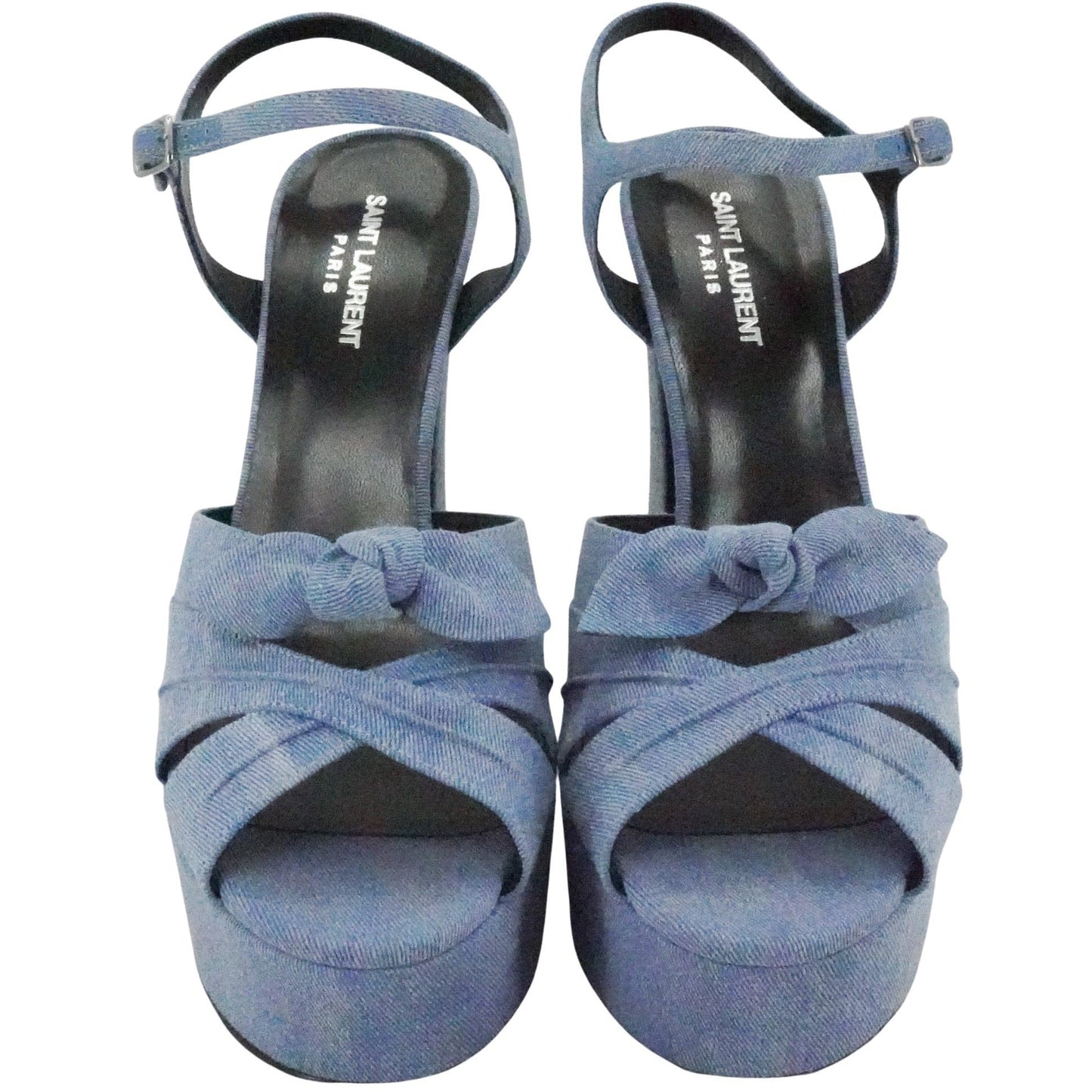 Saint Laurent denim sandal