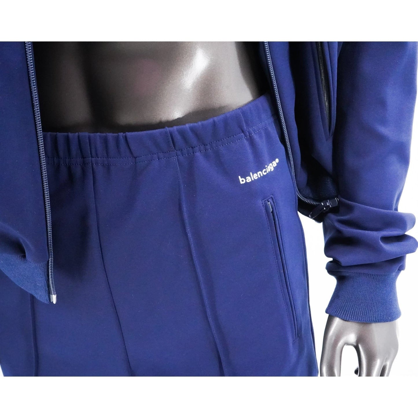 Balenciaga mens Crepe Jersey Track Pant