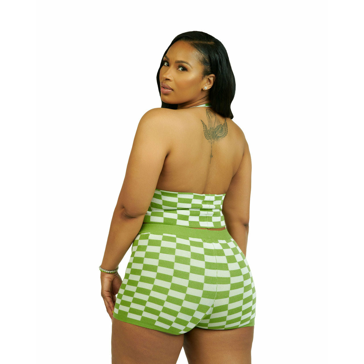 "Green with envy" Short set