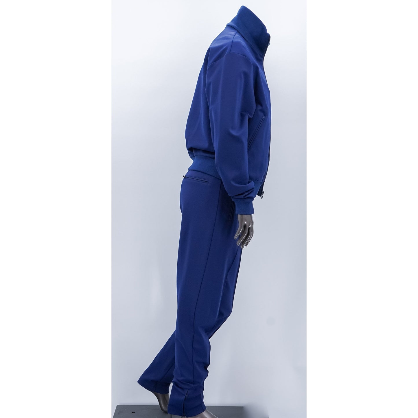 Balenciaga mens crepe Jersey Track Jacket