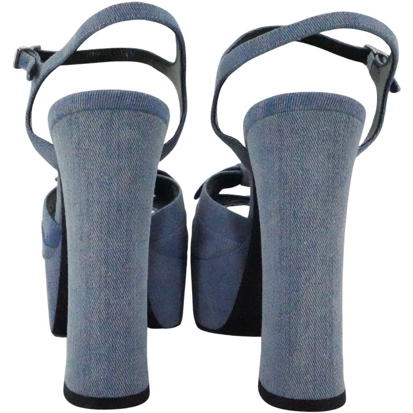 Saint Laurent denim sandal