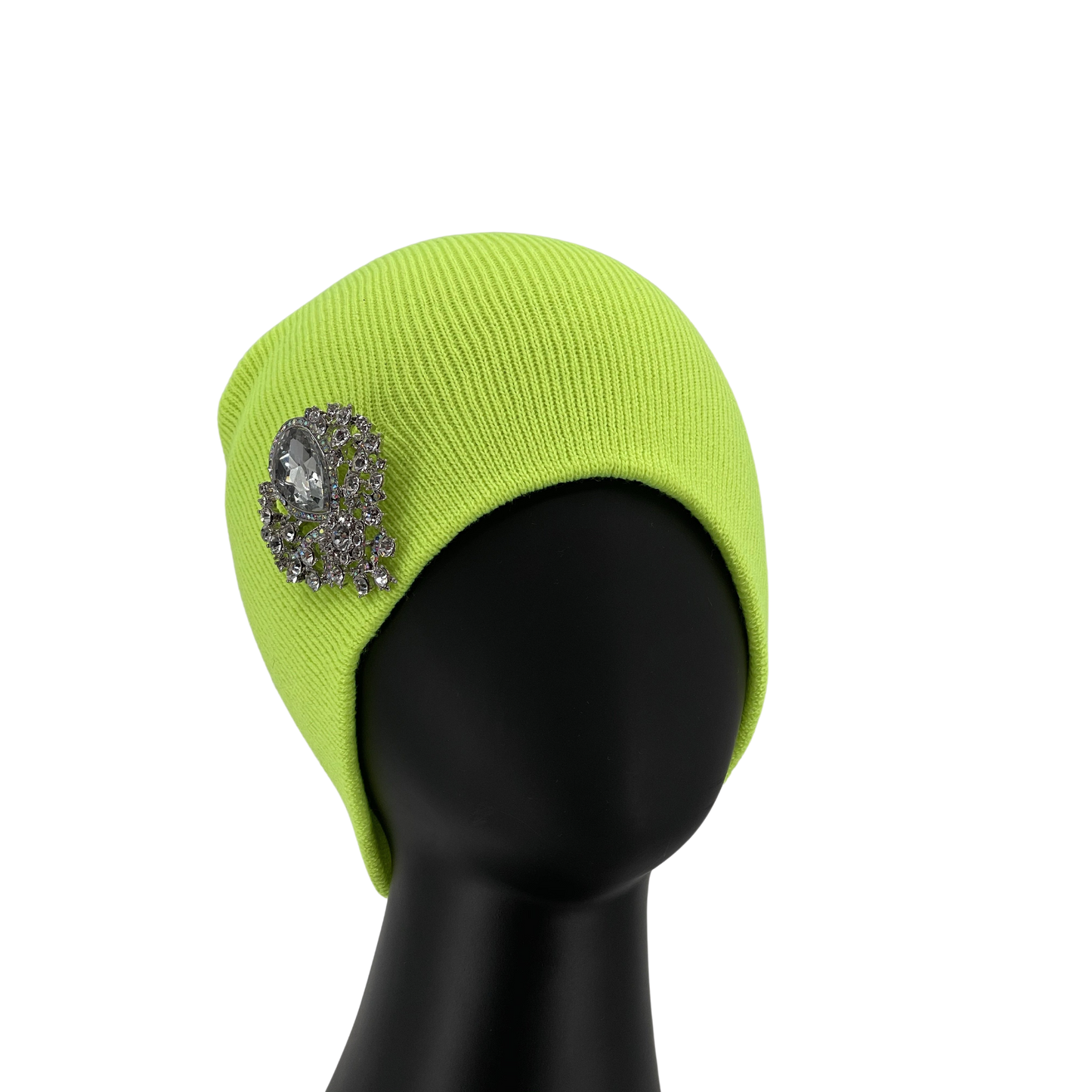 Hats with brooch