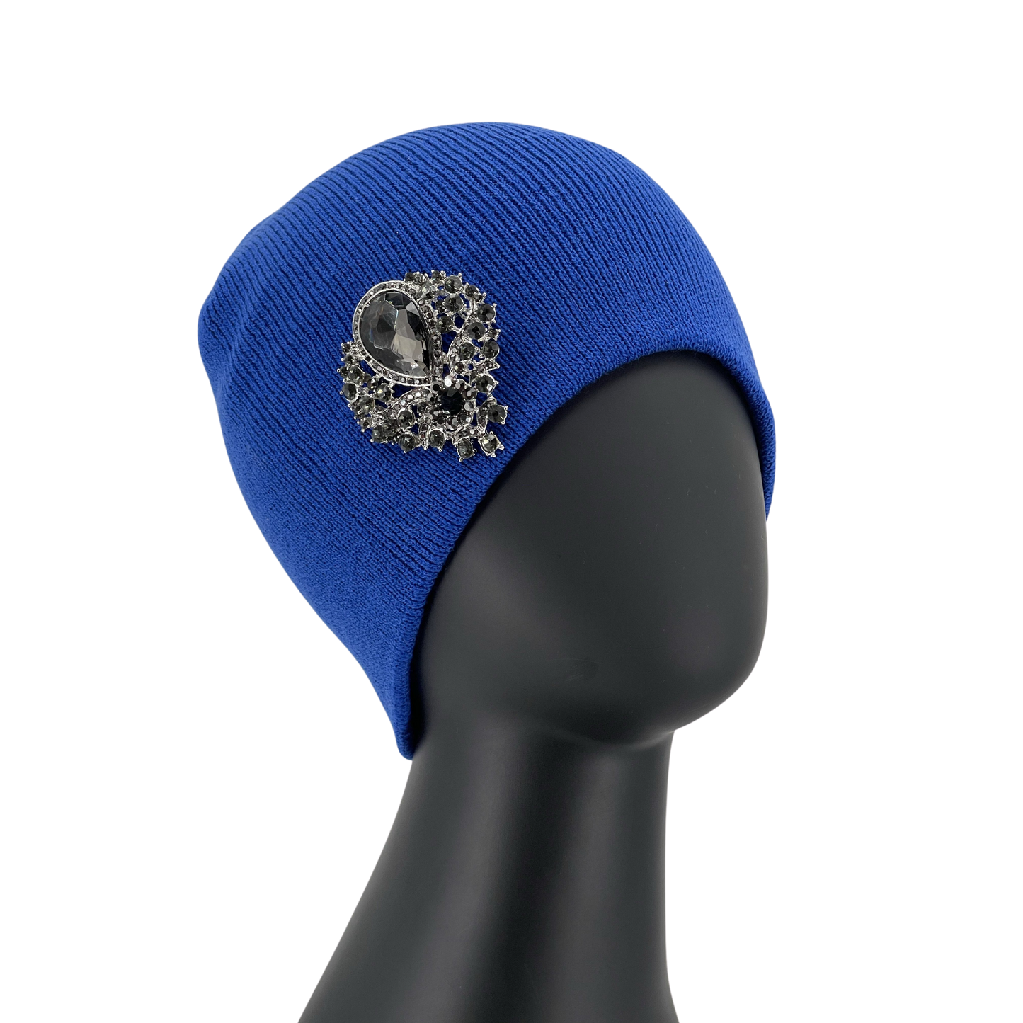 Hats with brooch