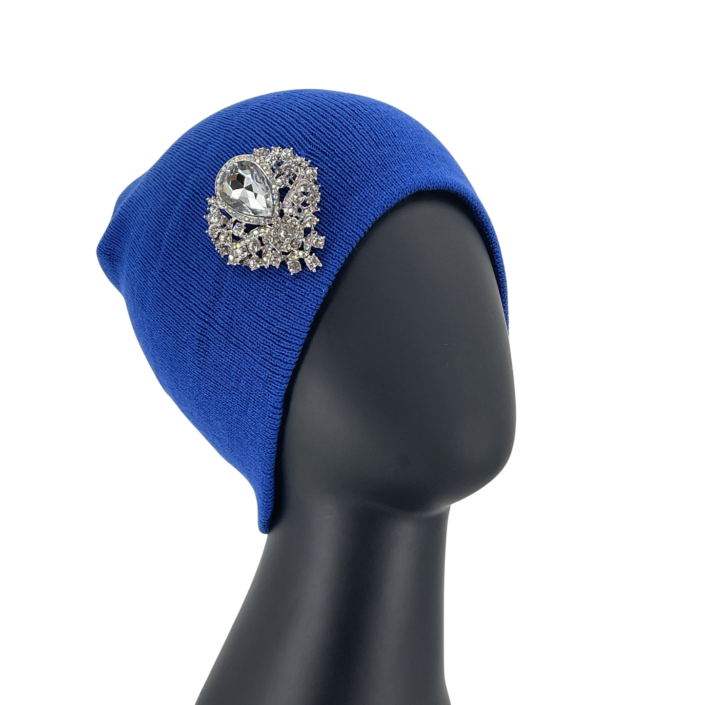 Hats with brooch