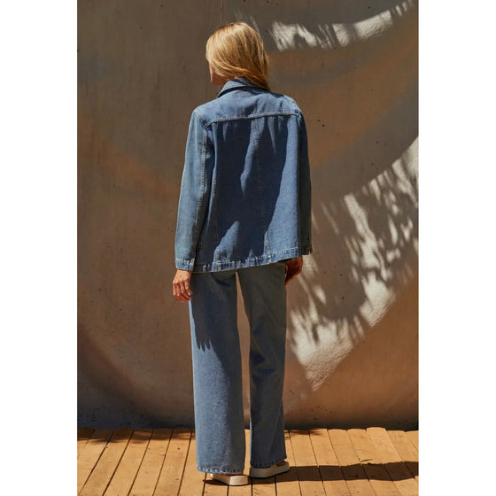 Brynn Denim Blazer Jacket