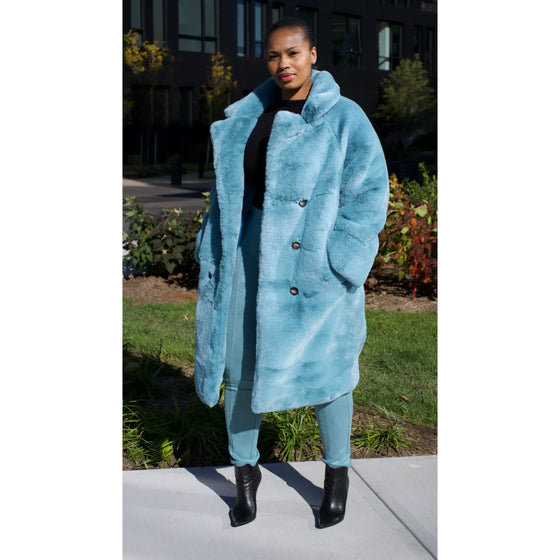 Ice Faux Fur Coat