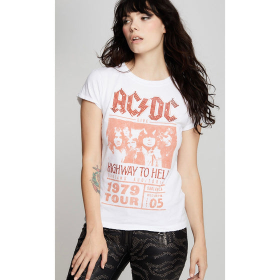 Highway To Hell Crystal Vintage Tee