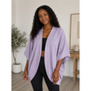 Cocoon cardigan with pockets