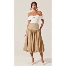  Laryn Drop Waist Bubble Skirt