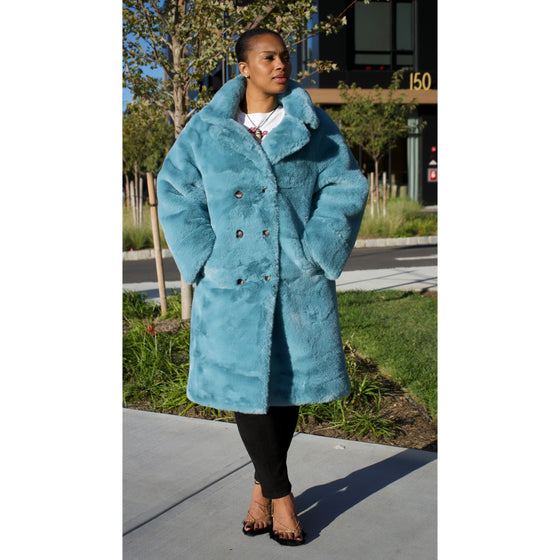 Ice Faux Fur Coat