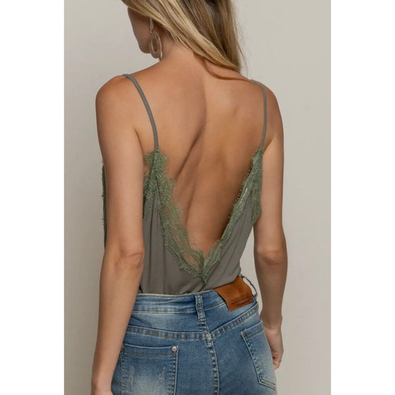 Lace tank