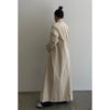 Corduroy long coat