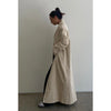 Corduroy long coat