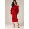 Amos Sequin Skirt