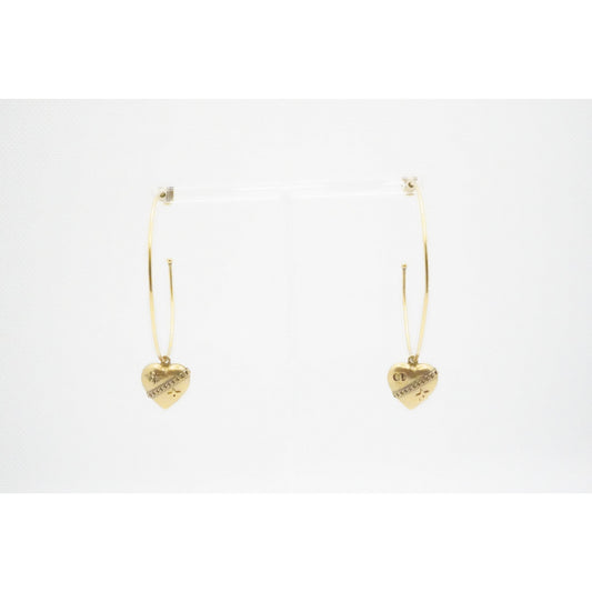 Christian Dior hoop earrings