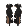 ALAIA Eyelet-embellished suede sandals