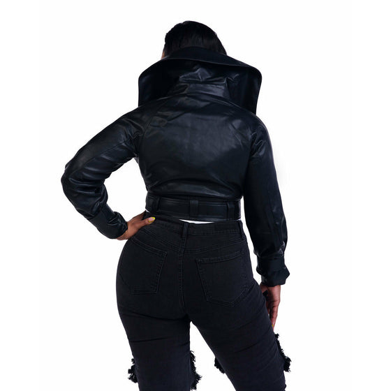 Cropped "Jackie" bomber