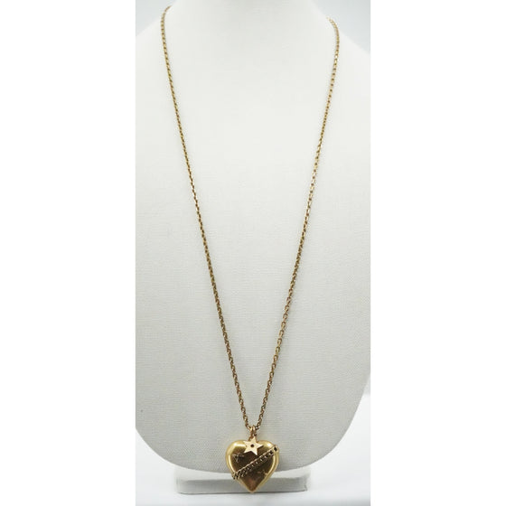 Christian Dior heart necklace