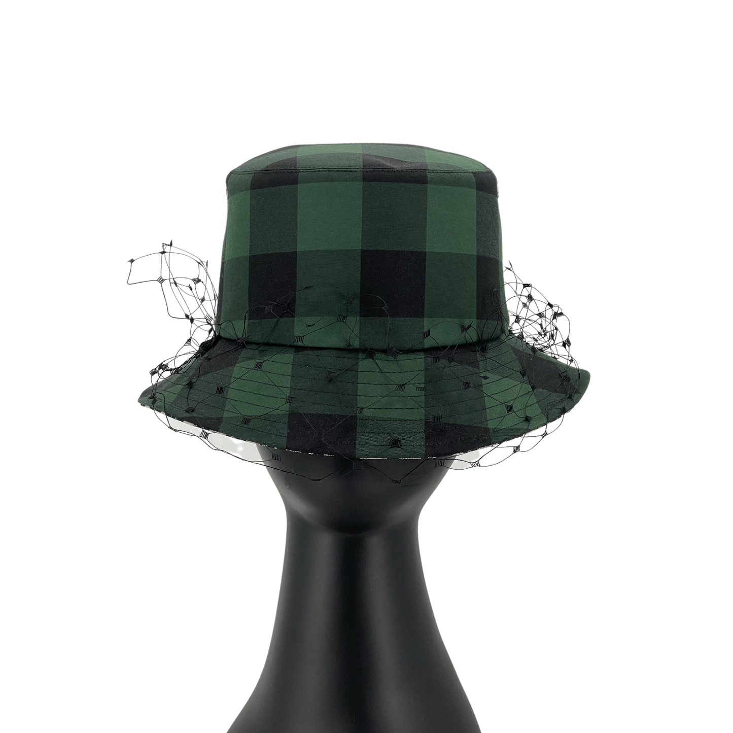 Christian Dior Plaid bucket hat