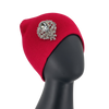 Hats with brooch