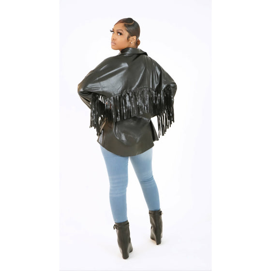 Fringe Shacket