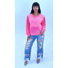 Camden sweatshirt with rhinestones