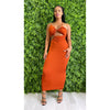 Jolie cut out dress