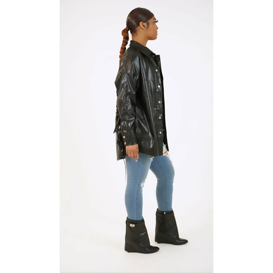 Fringe Shacket