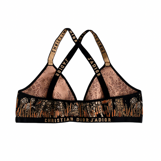 Christian Dior Giraffe Knit Bralette