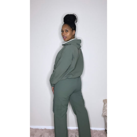 Jordy cargo sweatsuit