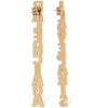 Balenciaga Logo Earrings
