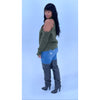 Cold Shoulder sweater