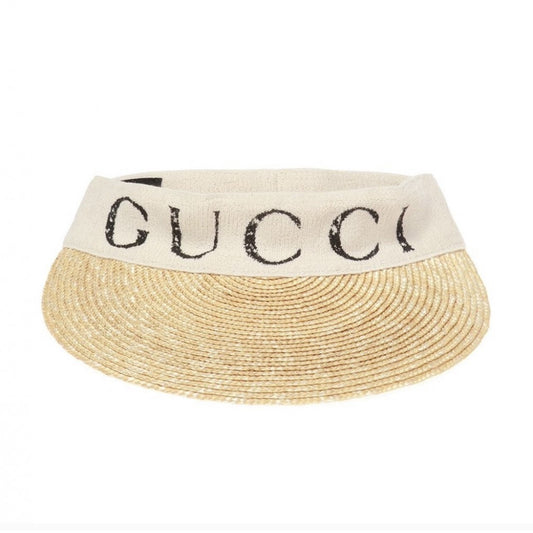 Gucci Straw Visor