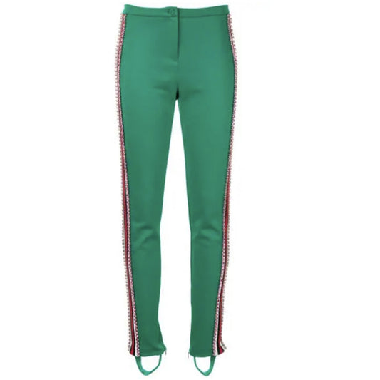 Gucci Crystal Embellished Stirrup Leggings