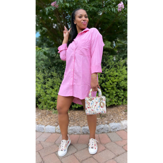 Boyfriend Shirt dress Walke-N-Closet Boyfriend Shirt dress Walke-N-Closet