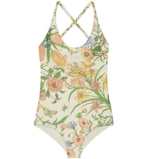 Gucci floral bathing suit