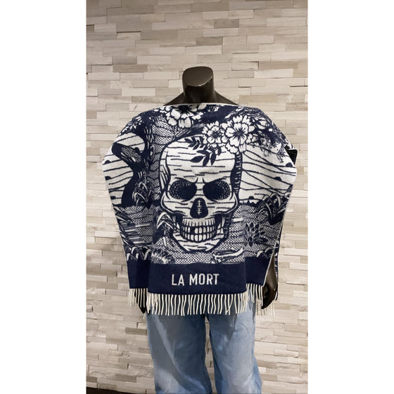 Christian Dior “La Mort” Skull Poncho