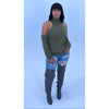 Cold Shoulder sweater
