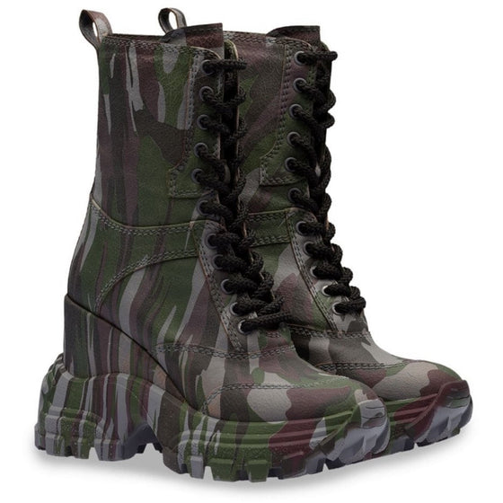 Women’s Miu Miu Camo Boots