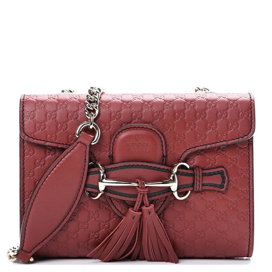Gucci "Emily" mini Microguccissima Shoulder Bag